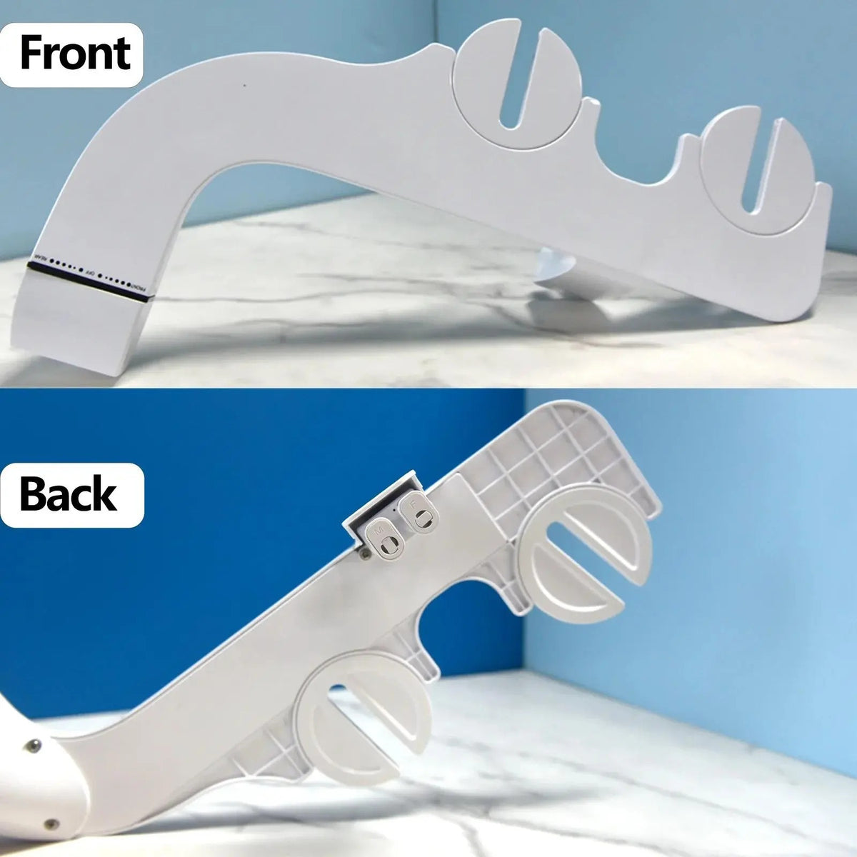 Ultra-Slim Bidet Attachment for Toilet – Dual Nozzle Self-Cleaning Bidet with Adjustable Water Pressure