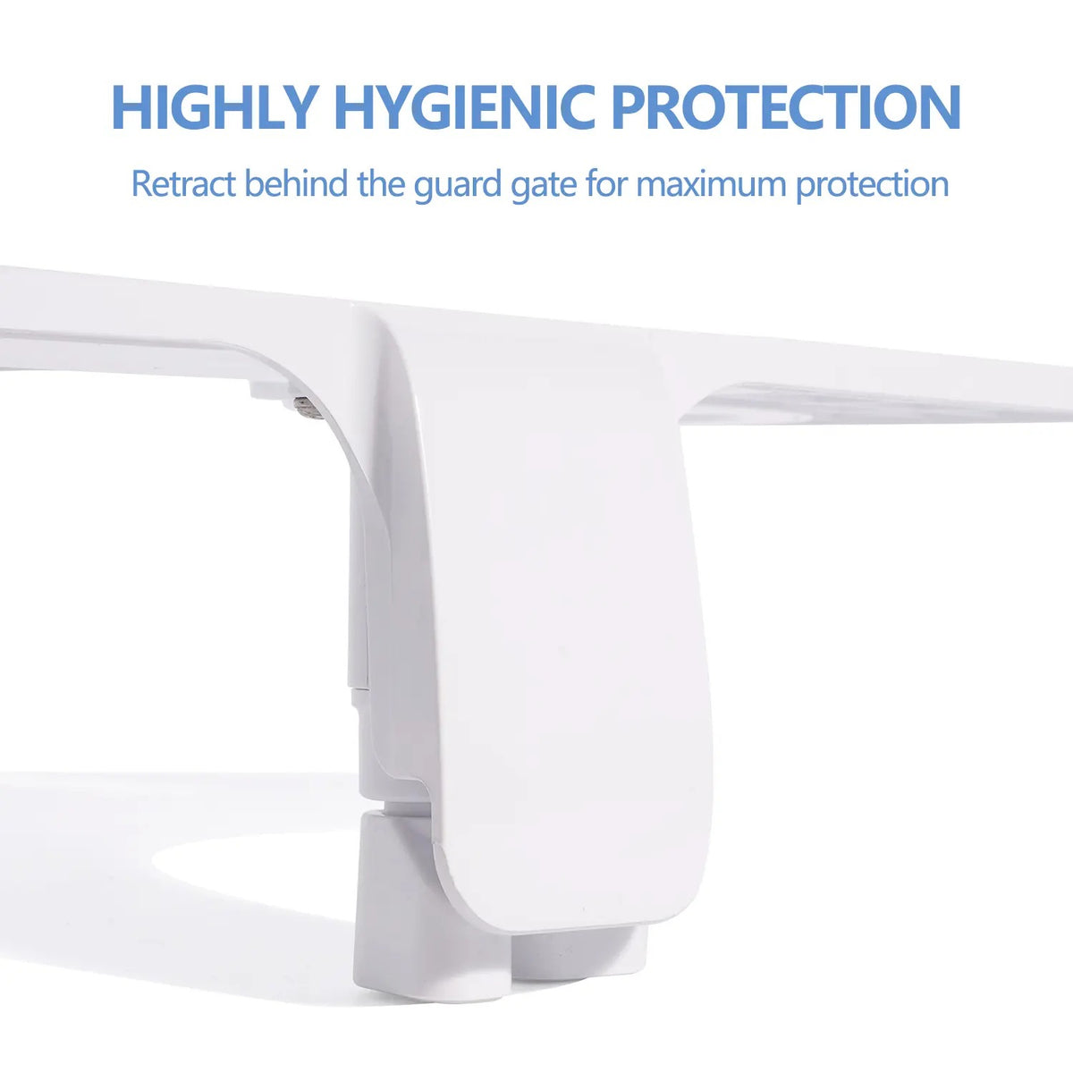 Ultra-Slim Bidet Attachment for Toilet – Dual Nozzle Self-Cleaning Bidet with Adjustable Water Pressure